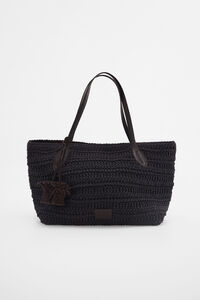 Pedro del Hierro Braided knit shopper bag