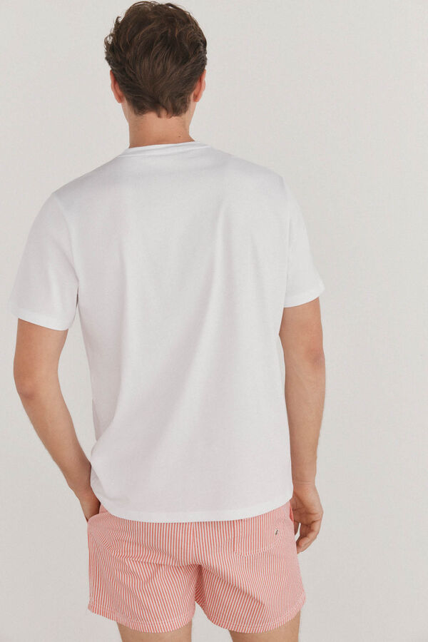Pedro del Hierro Logo T-shirt White