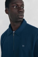 Pedro del Hierro Turtleneck sweatshirt Blue