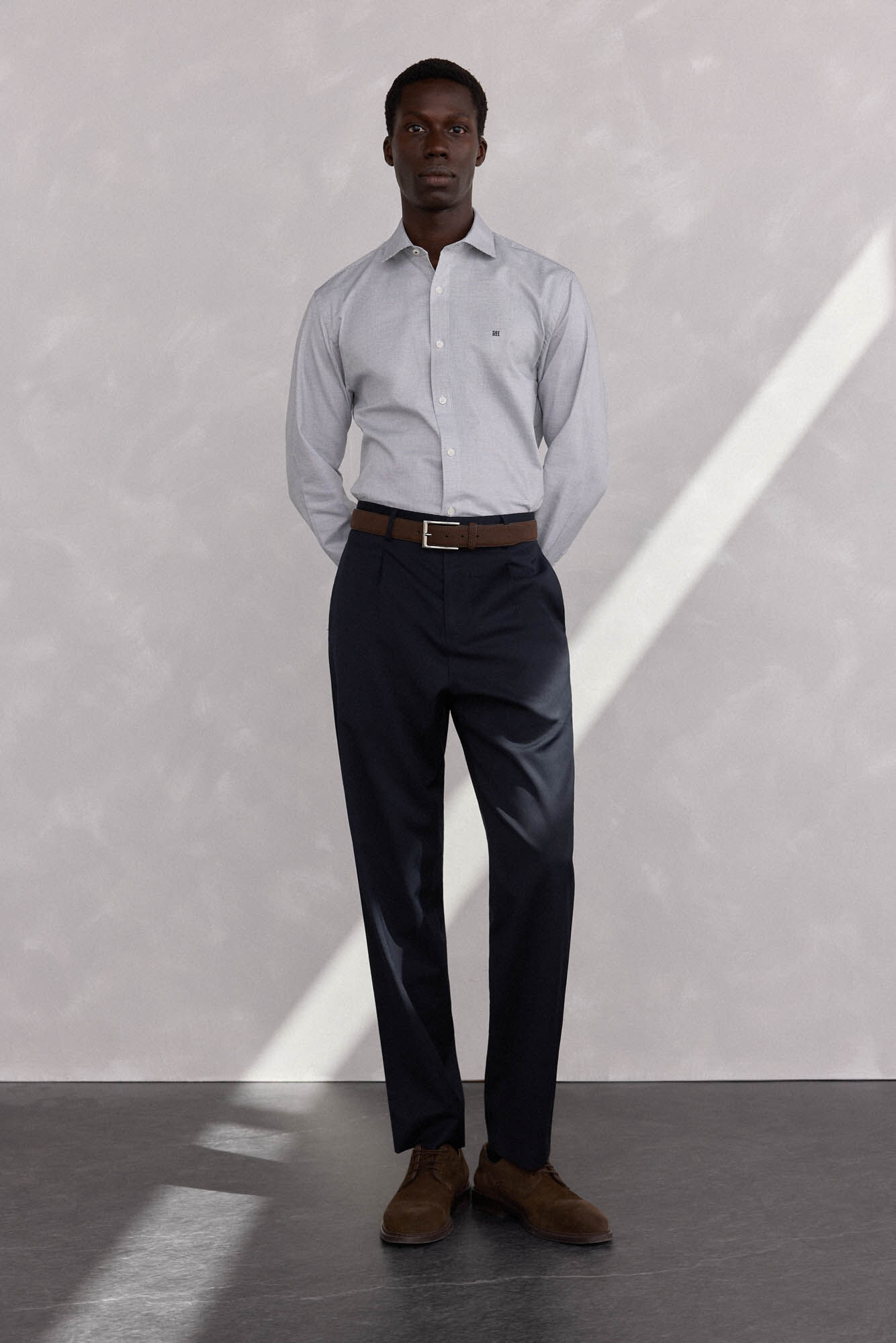 Pedro del Hierro Easy-iron structured shirt + anti-odor regular fit