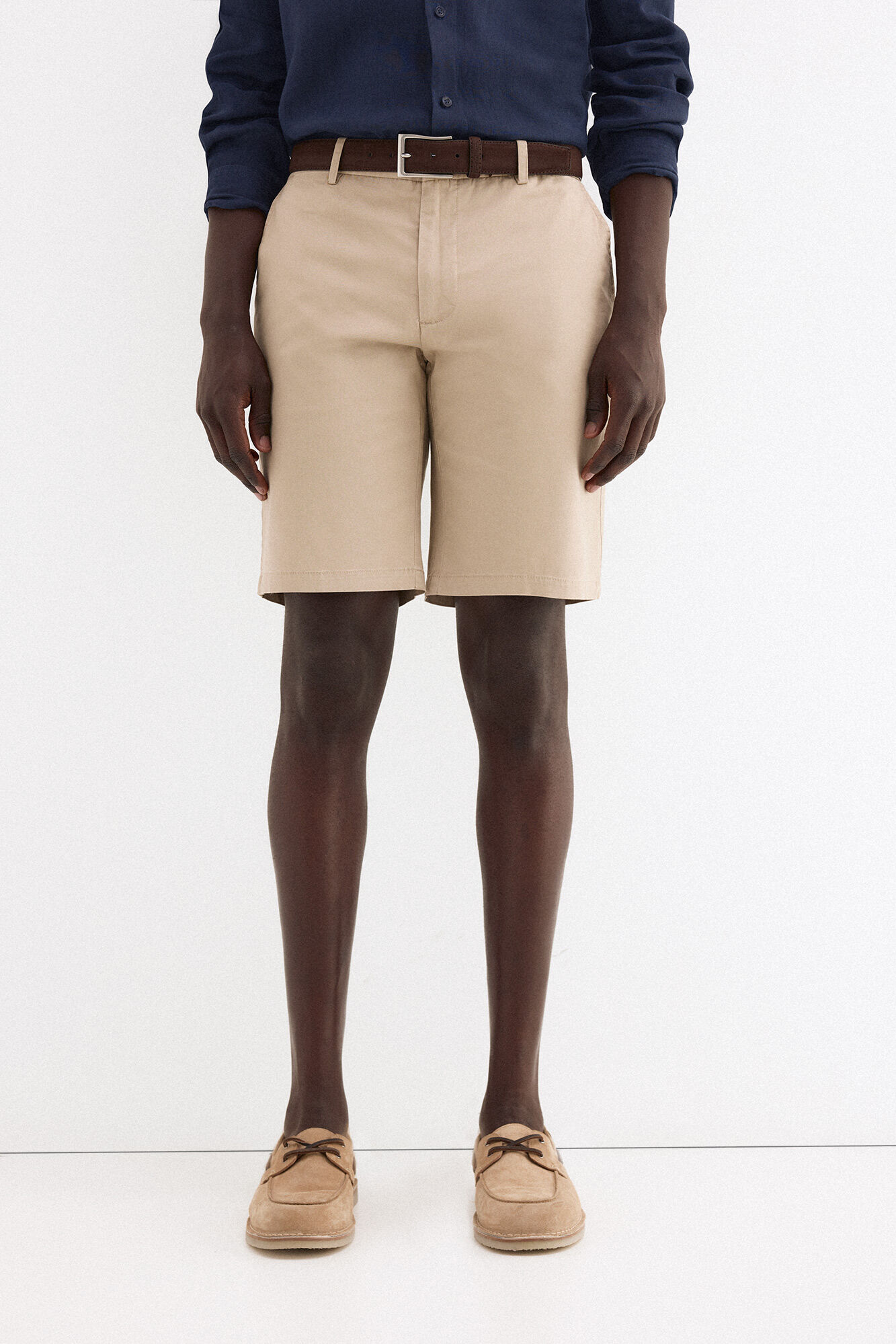 Pedro del Hierro Regular chino Bermuda shorts