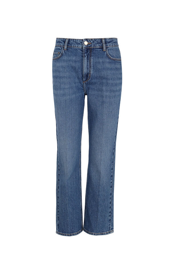 Pedro del Hierro Basic straight jeans Blue