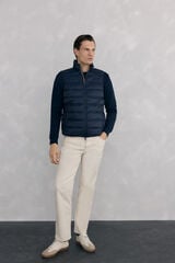 Pedro del Hierro Ultralight puffer gilet Blue