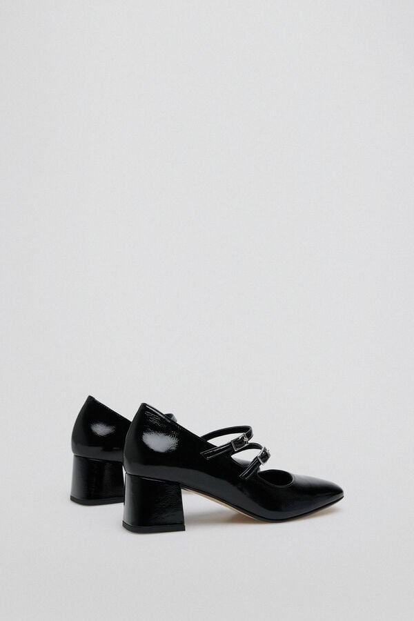 Pedro del Hierro Zapato maryjane tacón Negro