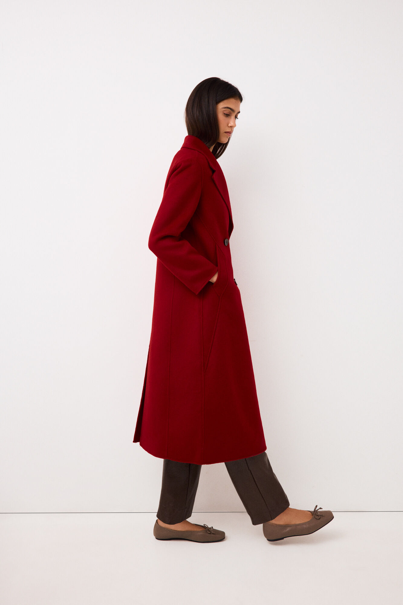 Pedro del Hierro Double-faced coat