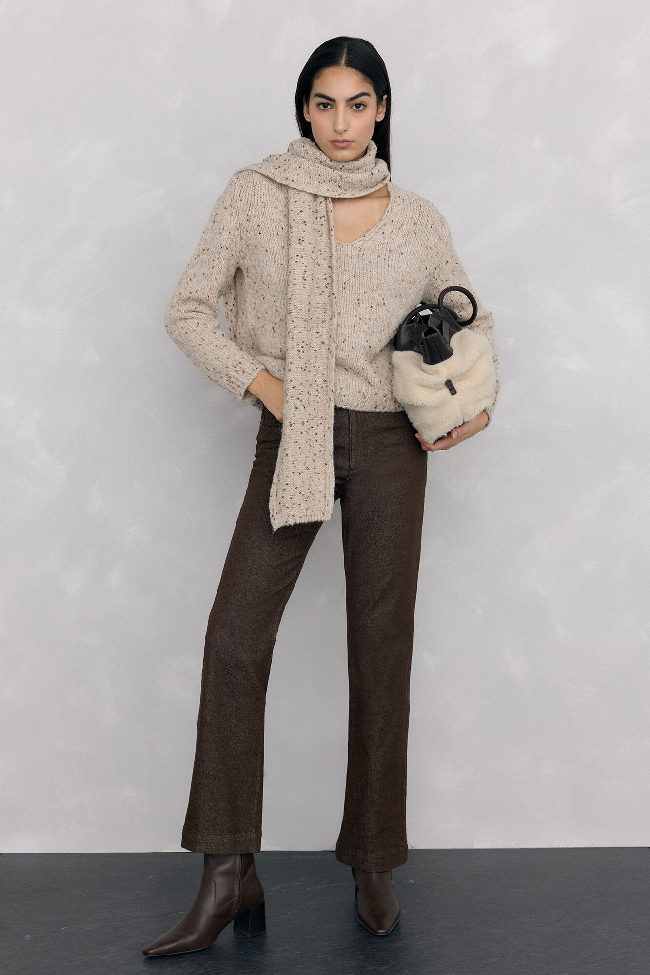 Pedro del Hierro Fantasy jumper scarf