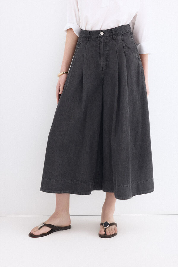 Pedro del Hierro Denim skort Grey