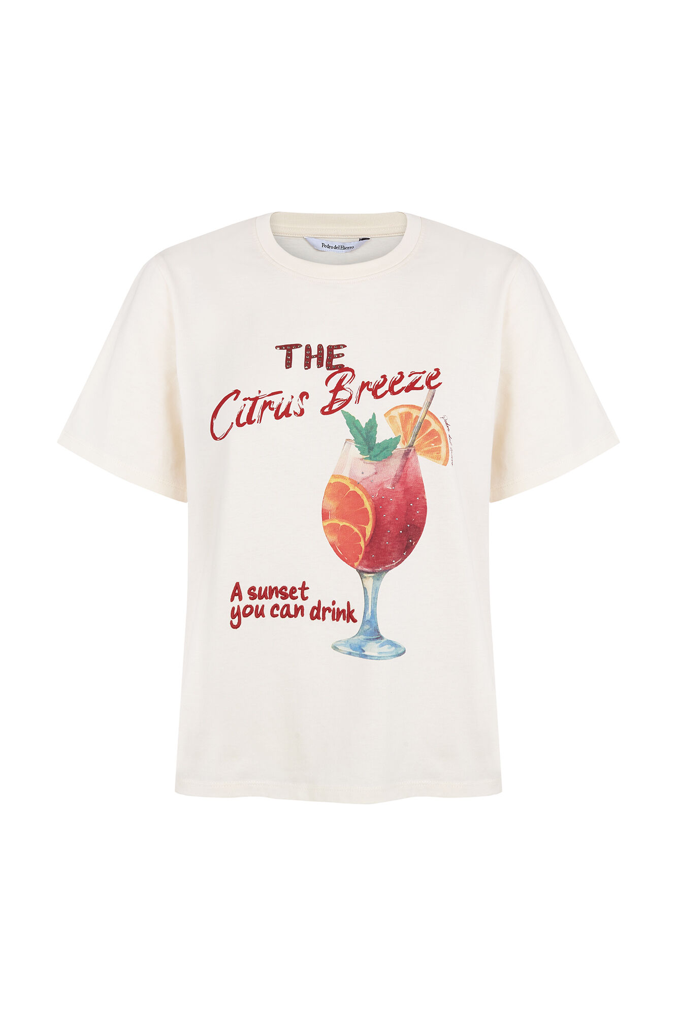 Pedro del Hierro Camiseta estampado frontal