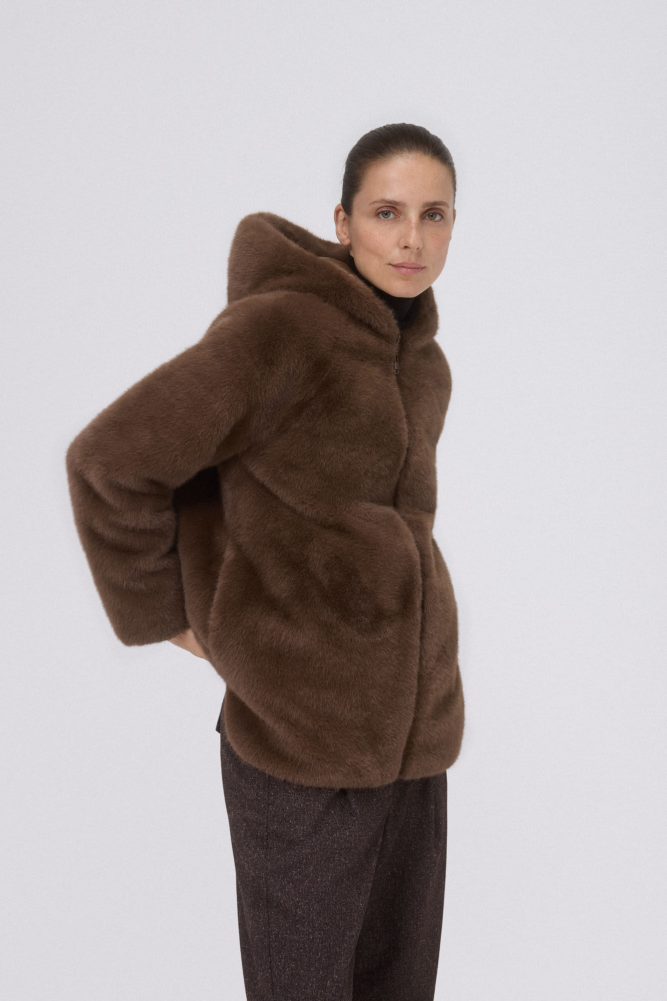 Parka pelo reversible | Parkas de Mujer | Cortefiel