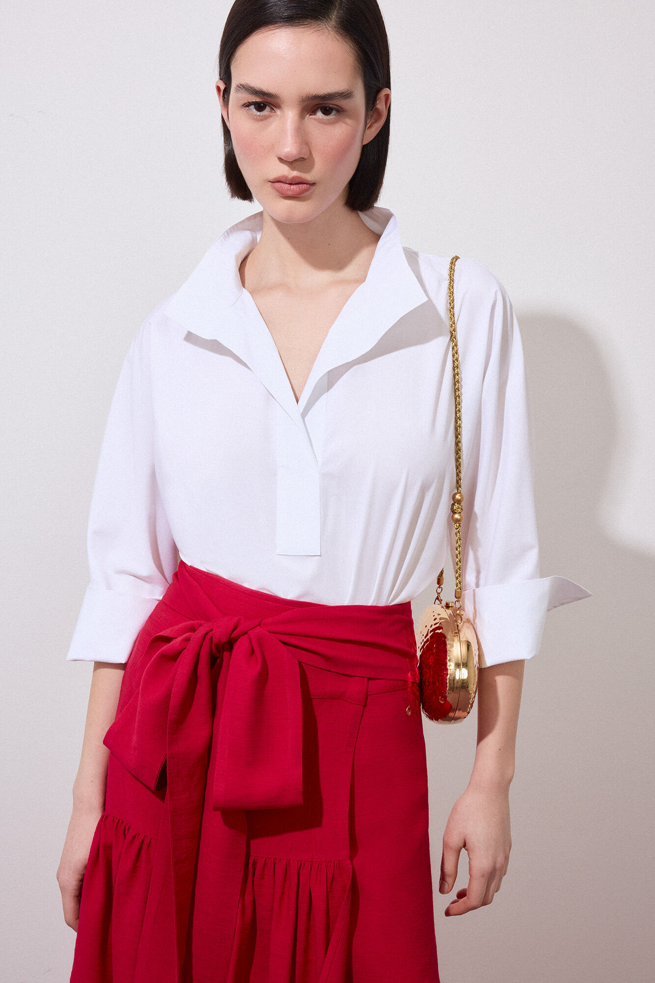 Pedro del Hierro Plain loose shirt