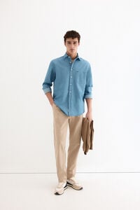 Pedro del Hierro Italian denim shirt