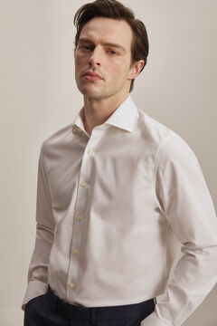Pedro del Hierro Classic fit non-iron plain dress shirt White