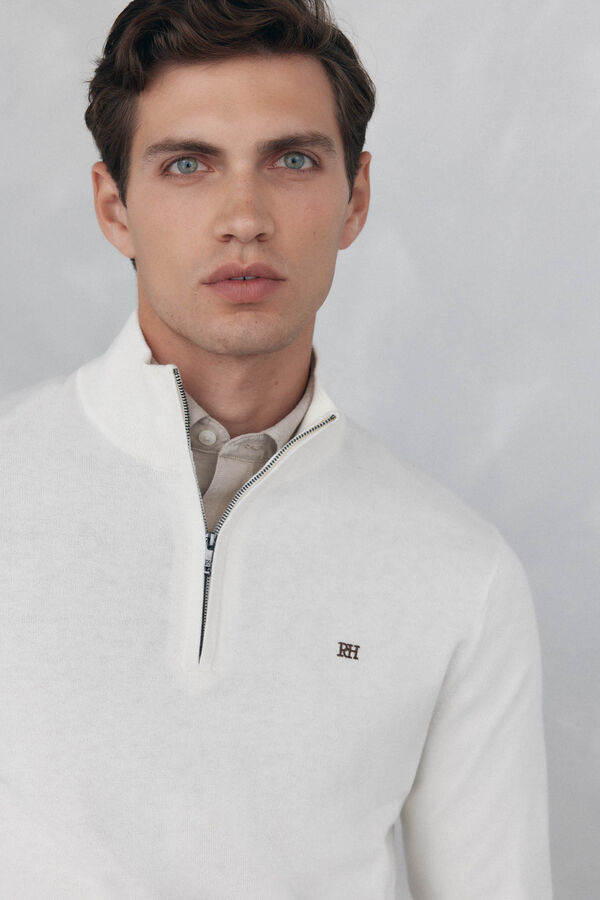 Pedro del Hierro Semi-swan sweater Ecru
