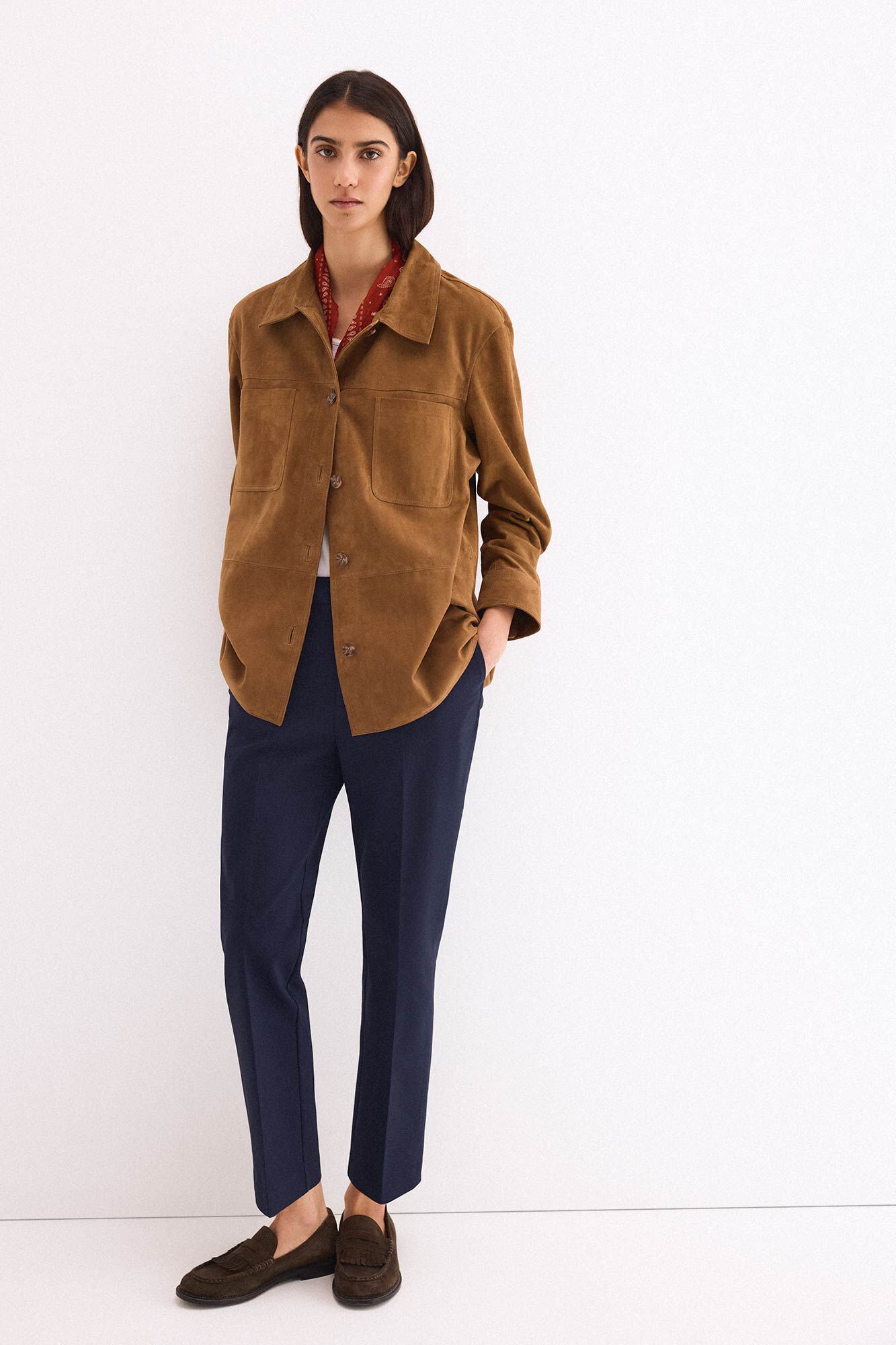 Pedro del Hierro Pantalones straight classic