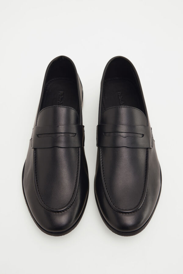 Pedro del Hierro Mocas&iacute;n piel Negro