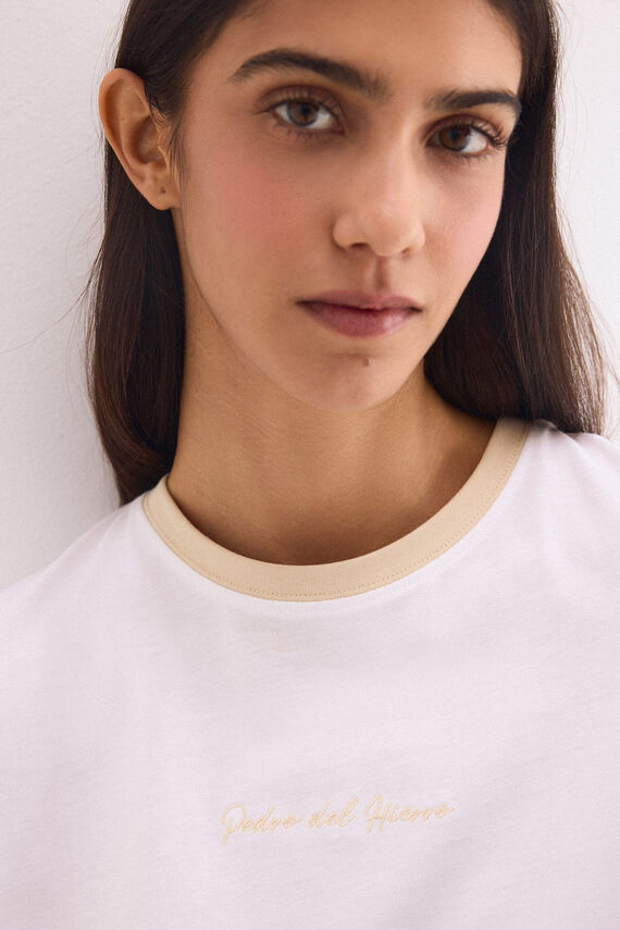 Camiseta contraste pedro del hierro