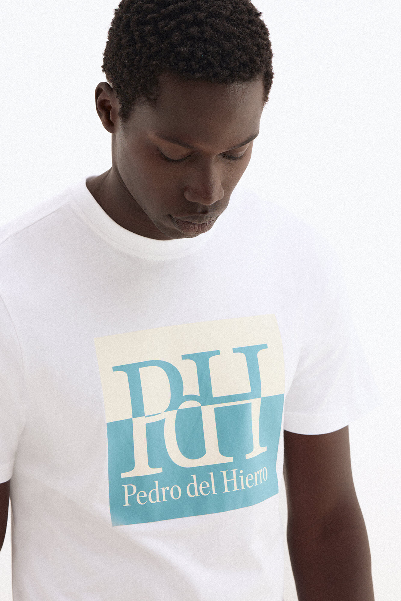 Pedro del Hierro Large logo T-shirt
