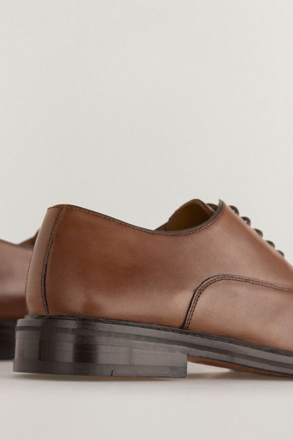 Pedro del Hierro Zapato vestir liso Marr&oacute;n