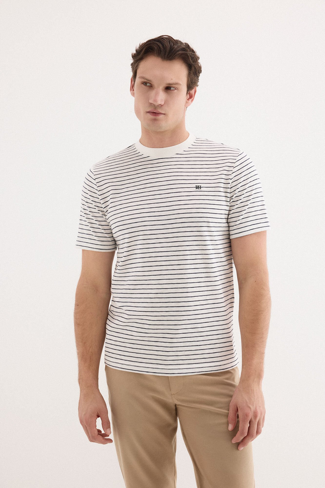 Pedro del Hierro T-shirt de riscas