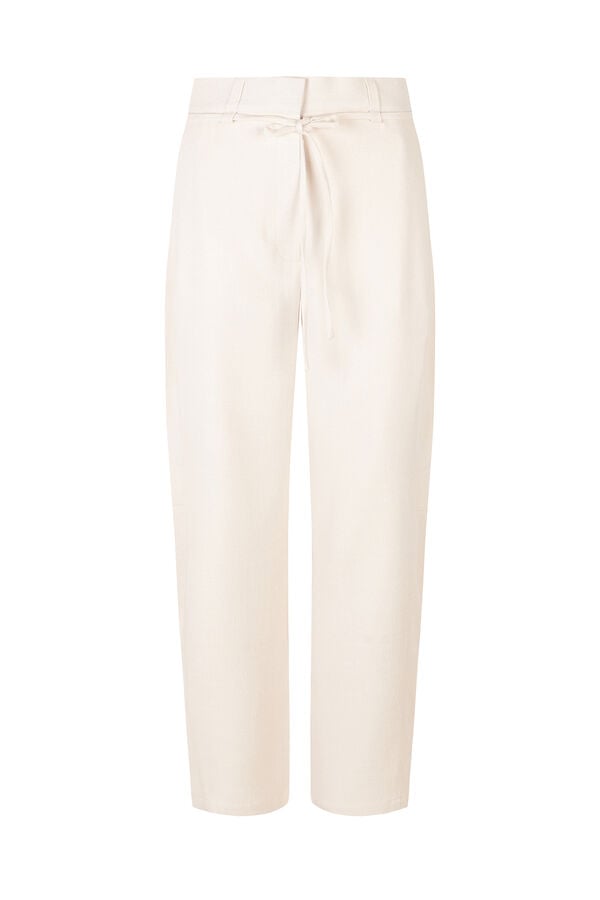 Pedro del Hierro Balloon trousers Ecru