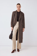 Pedro del Hierro Straight leg trousers with pockets Grey