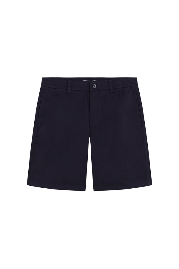 Pedro del Hierro Lightweight elasticated Bermuda shorts Blue