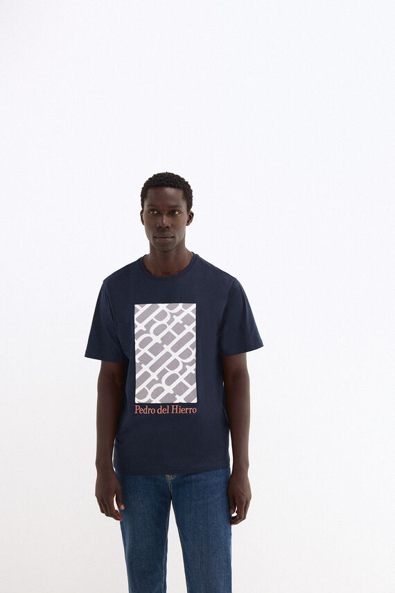 Camiseta estampada logo