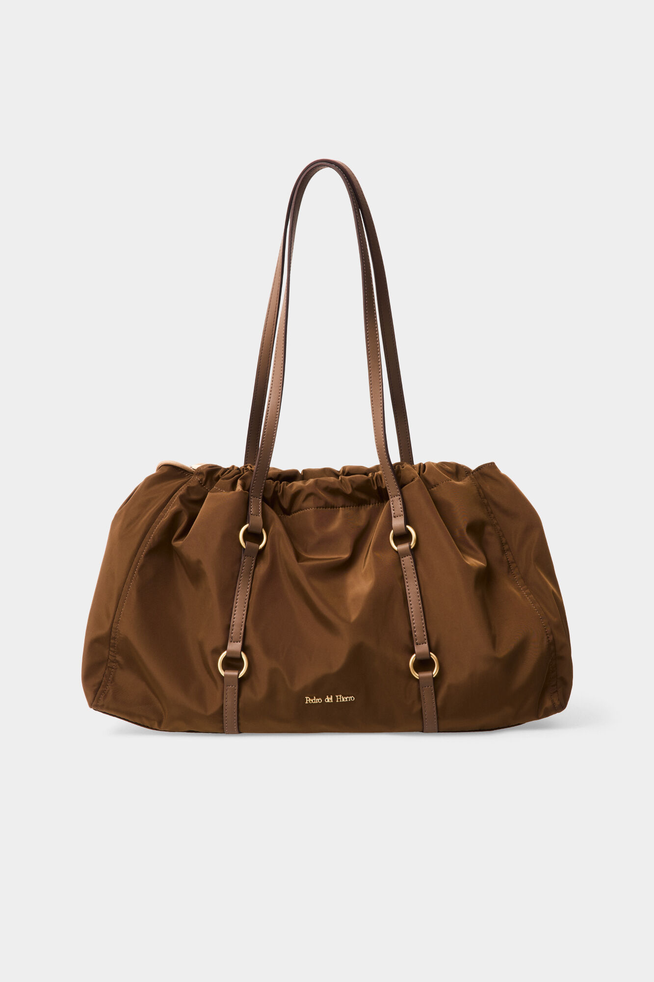 Pedro del Hierro Nylon double handle shopper bag