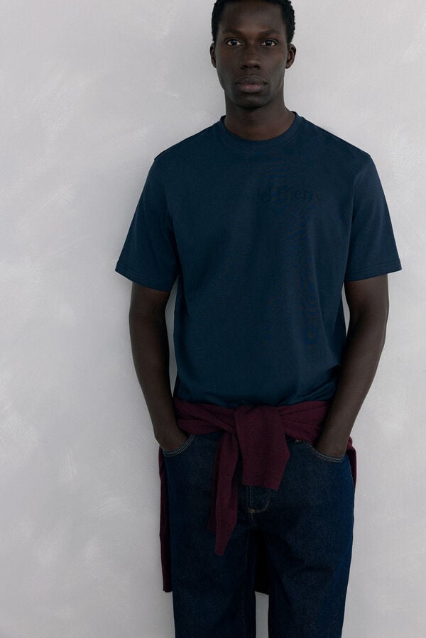 Pedro del Hierro T-shirt logo Blue