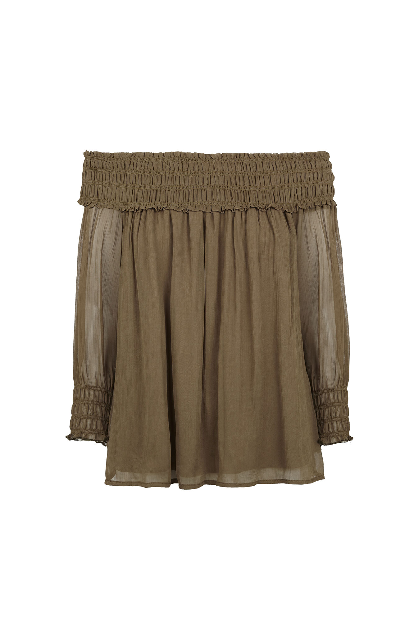 Pedro del Hierro Gummed chiffon blouse