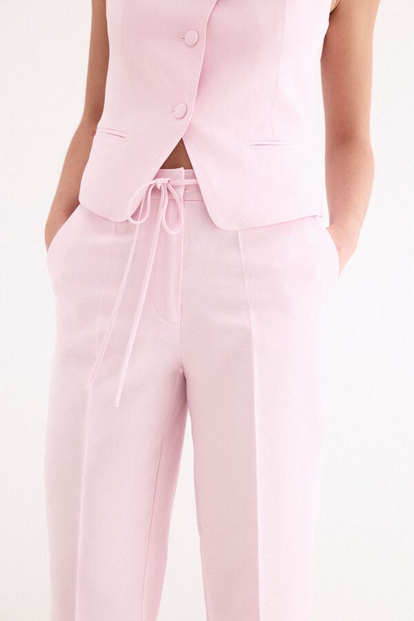 Pedro del Hierro Pink suit trousers Pink