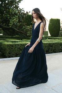 Pedro del Hierro Long fluid lace dress