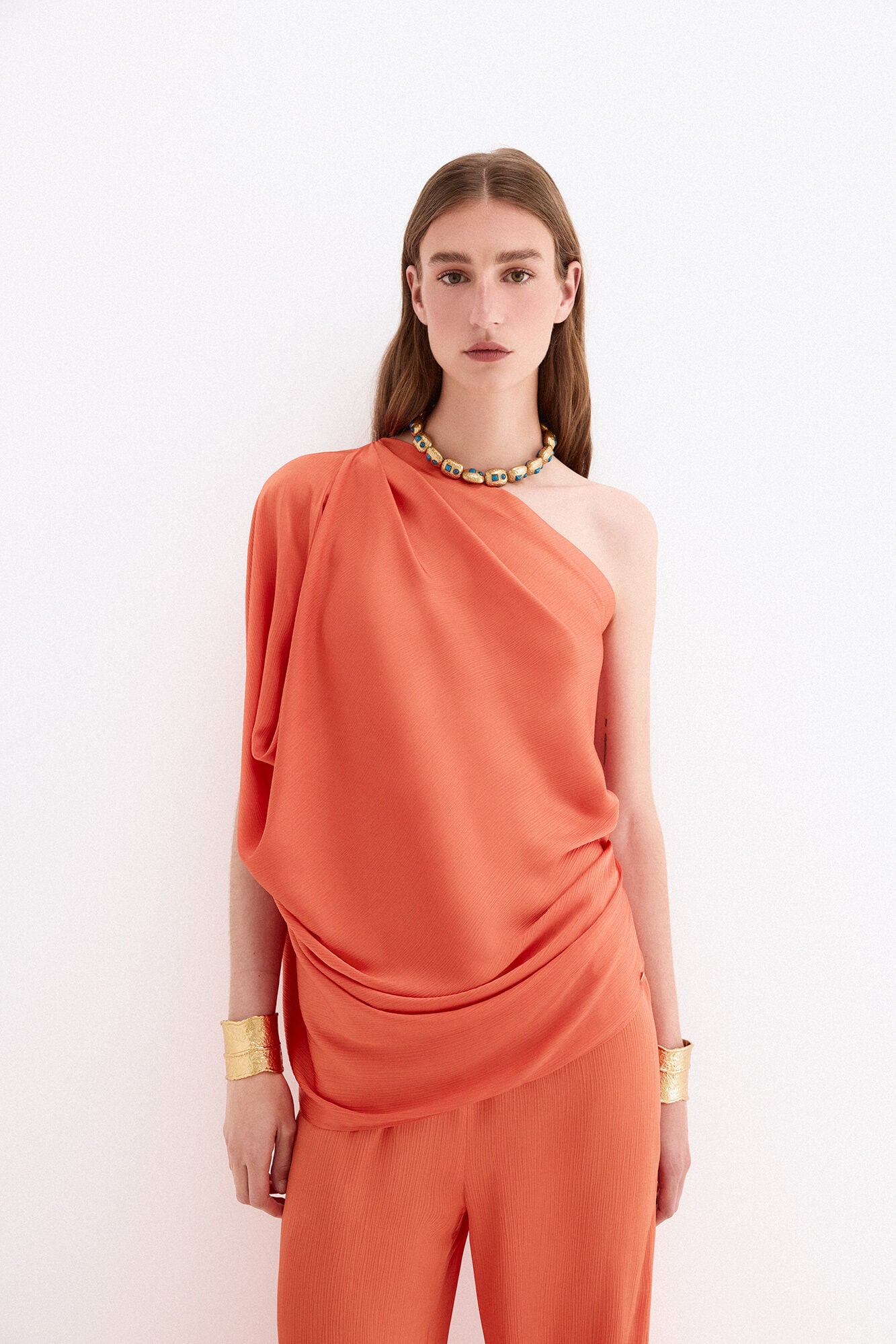 Pedro del Hierro Asymmetric runway top