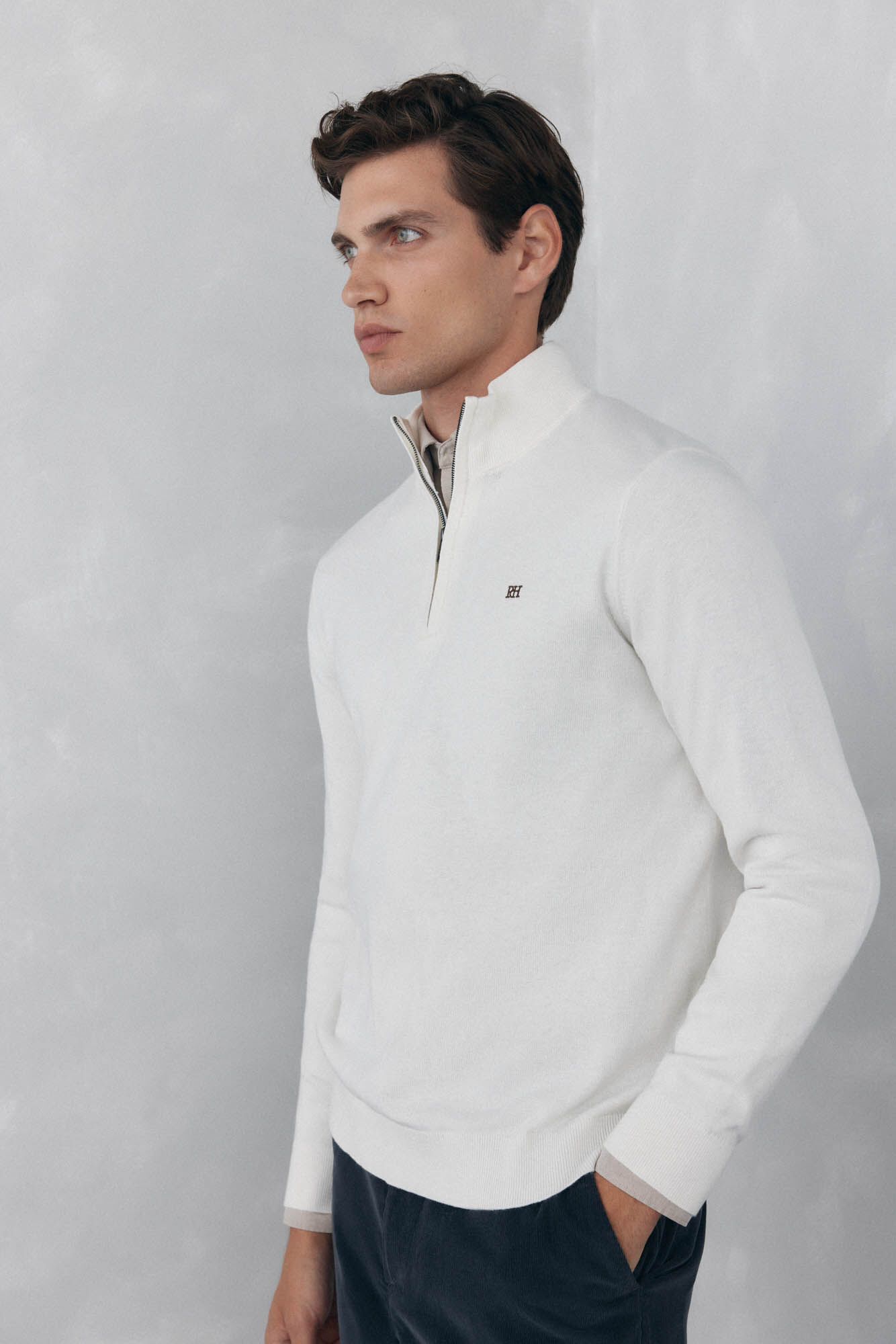 Pedro del Hierro Su&eacute;ter semi-cisne