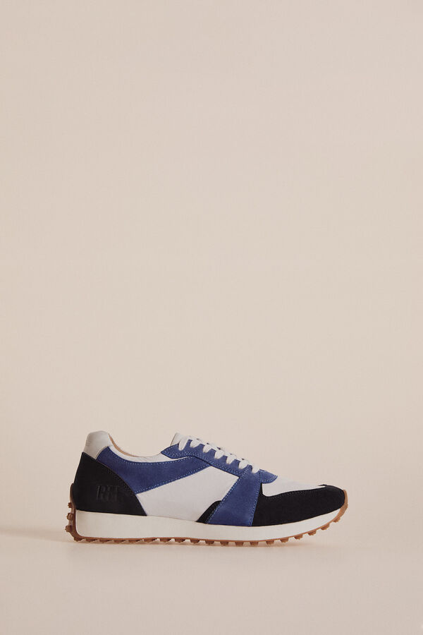 Pedro del Hierro Rubber-soled sneaker  Blue