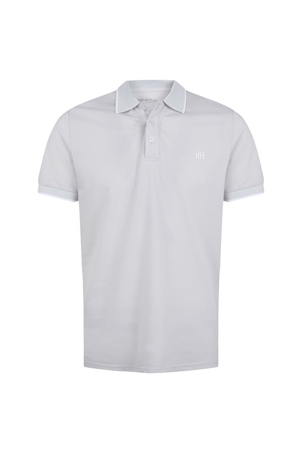 Pedro del Hierro Polo liso golf Gris