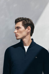 Pedro del Hierro Semi-swan sweater Blue