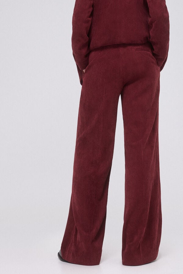 Pedro del Hierro Corduroy pants Pink