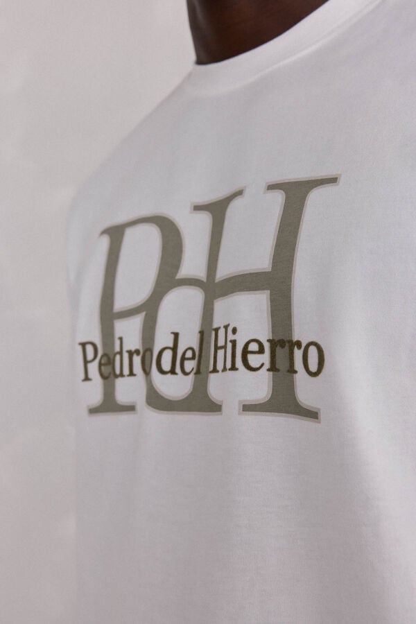 Pedro del Hierro T-shirt logo White