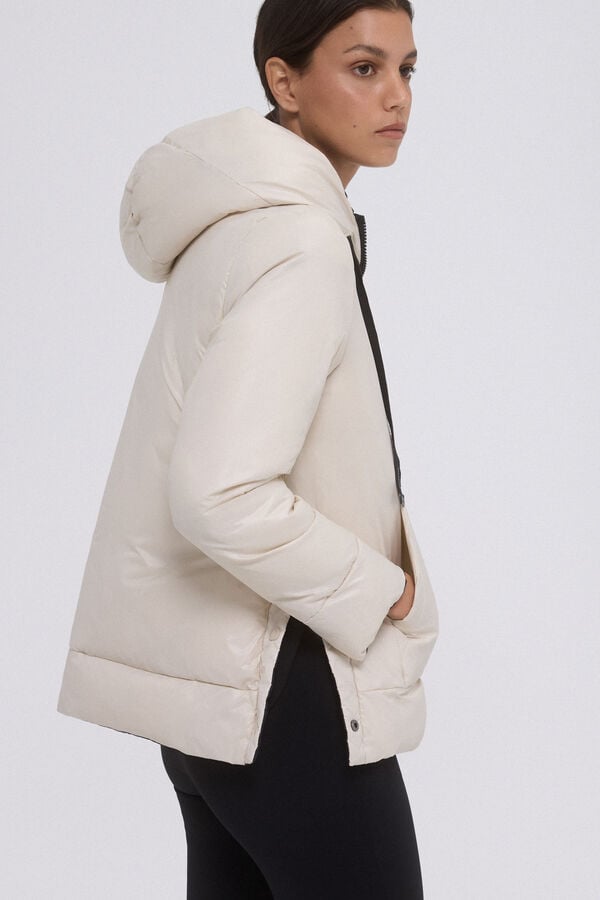 Pedro del Hierro Parka reversible capucha Negro