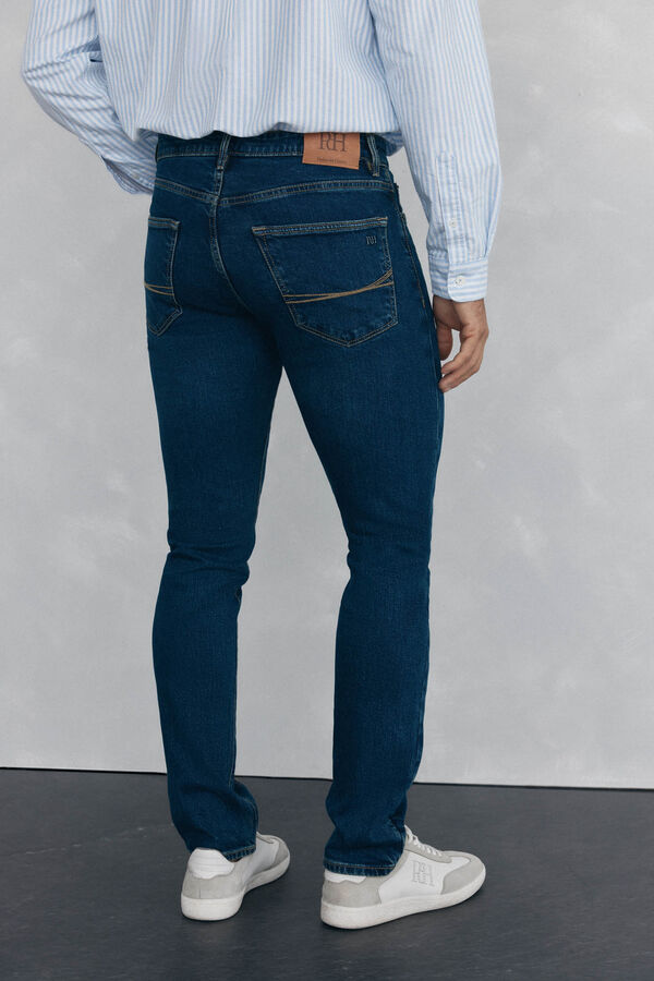 Pedro del Hierro Slim fit Premium Flex jeans Blue