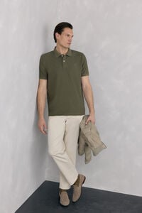 Pedro del Hierro Basic piqué polo shirt