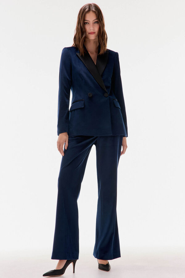 TFP by Tamara Falcó Blazer combinado Azul