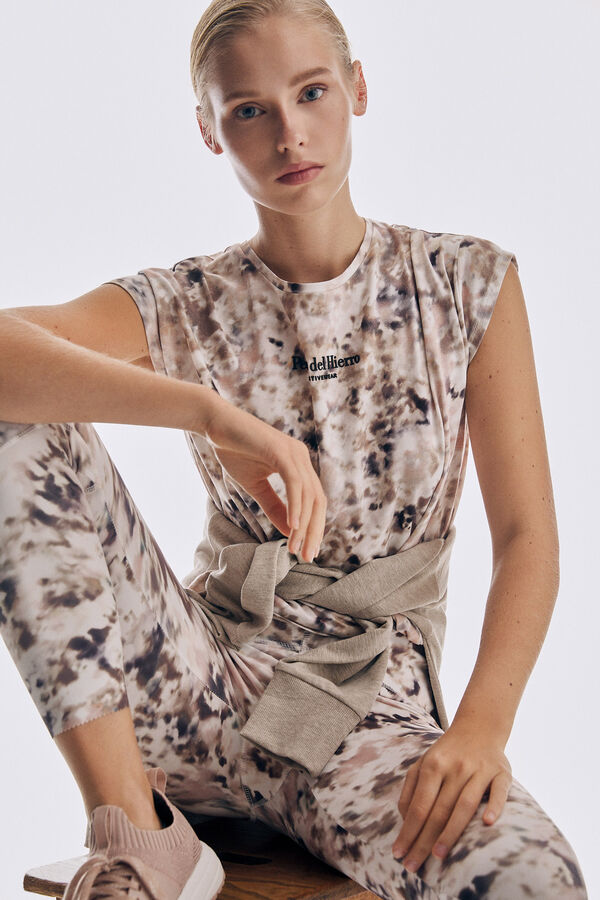 Pedro del Hierro Printed high waist compression leggings Several