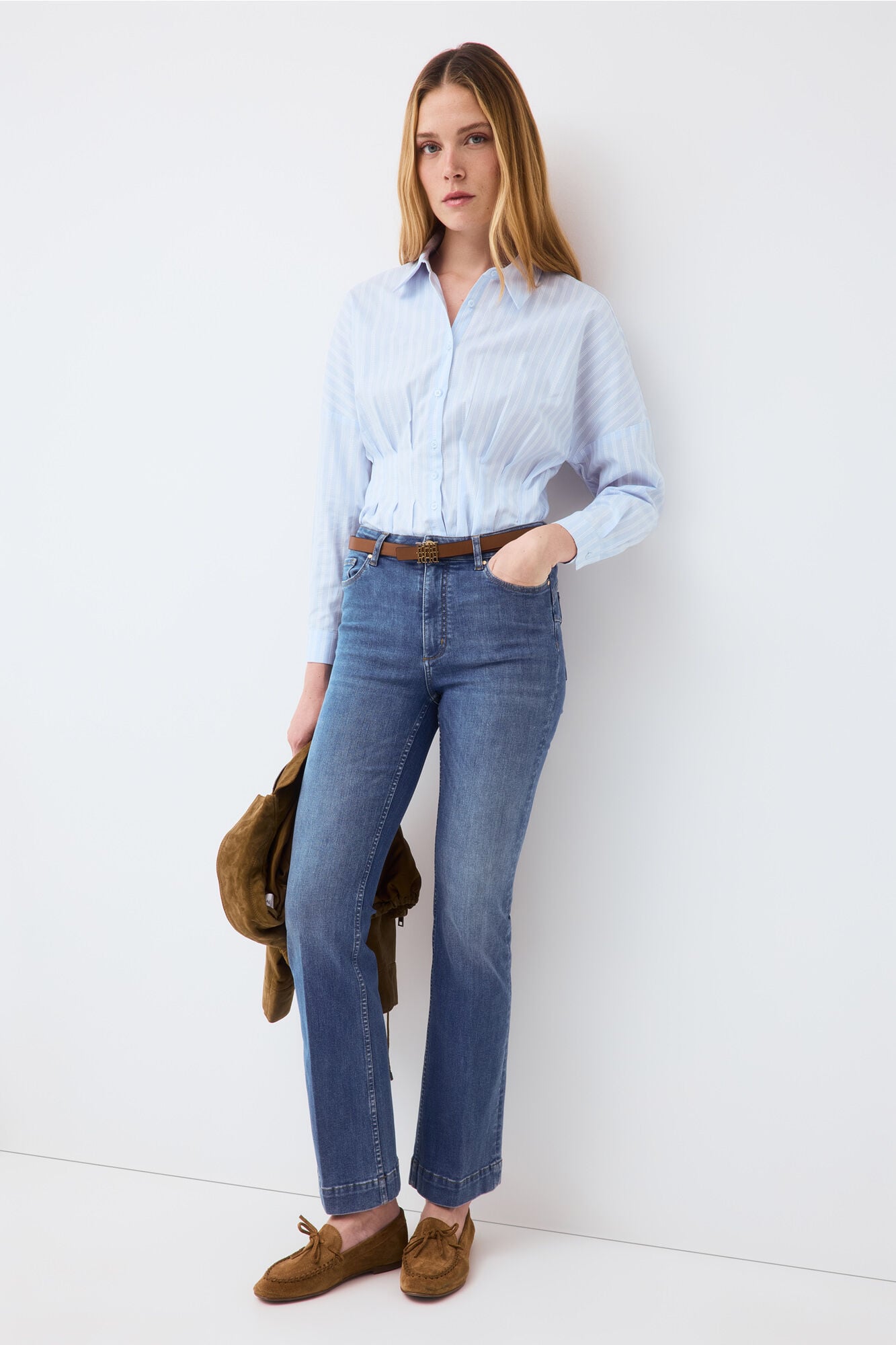 Pedro del Hierro Jeans push up stove pipe b&aacute;sicos
