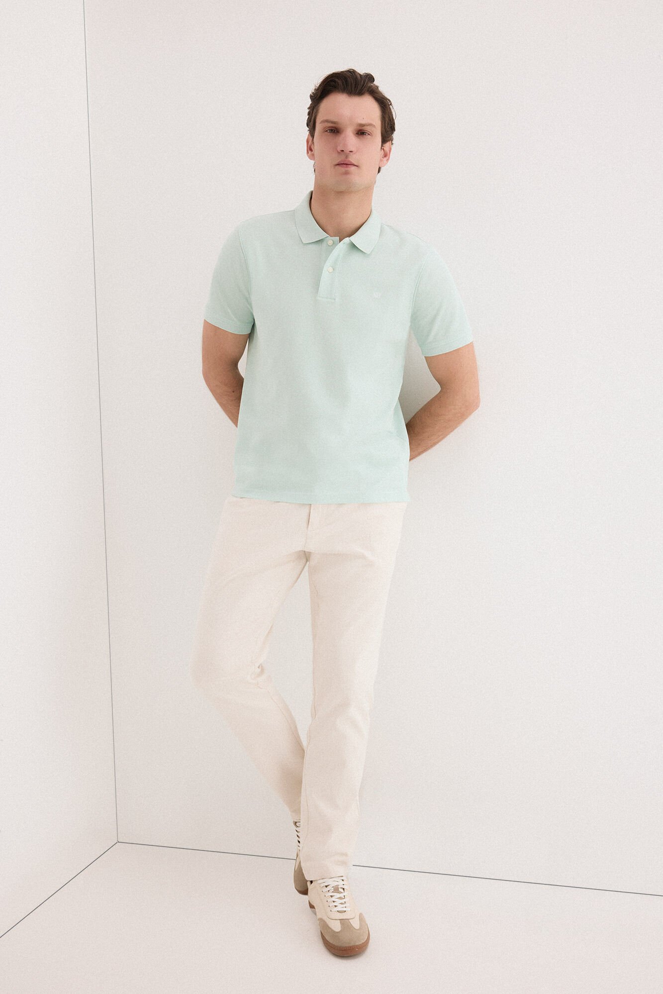 Pedro del Hierro Basic piqu&eacute; polo shirt