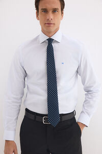 Pedro del Hierro Striped non-iron stain-resistant dress shirt