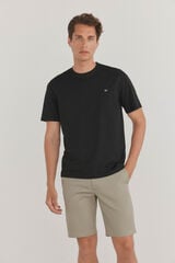 Pedro del Hierro Basic T-shirt Black