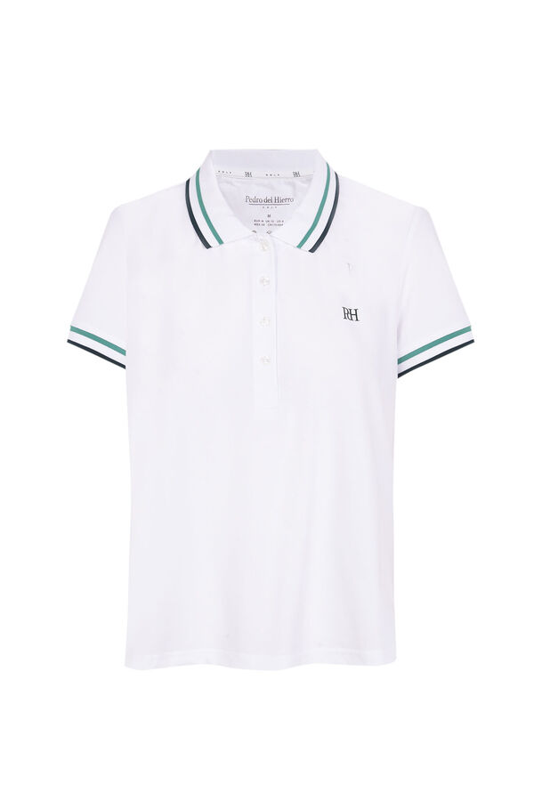 Pedro del Hierro Basic golf polo White