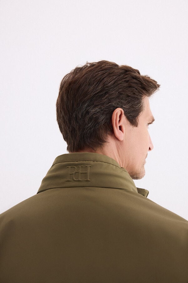 Pedro del Hierro Removable lining jacket Green